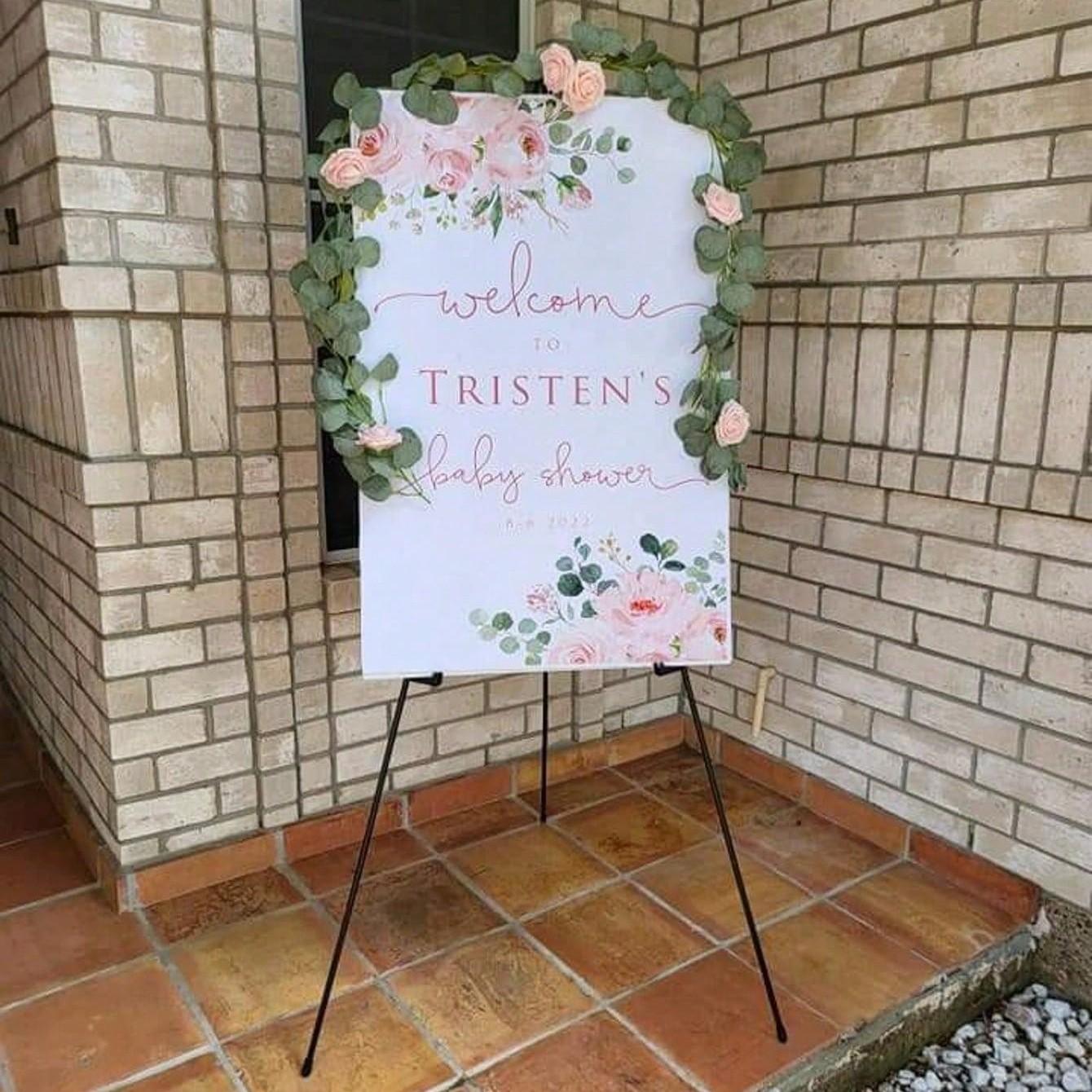 Wedding Ceremony Supply - 66inch Foldable Portable Display Stand, Foldable