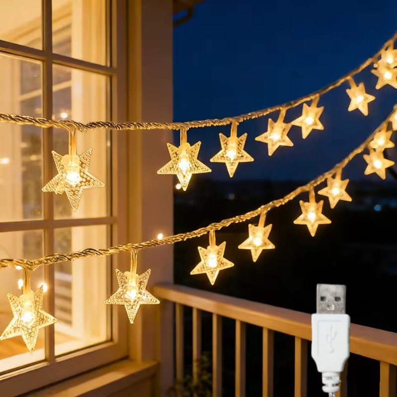 Wedding Power Supply - 10/20/40/80 LED Star String Light USB