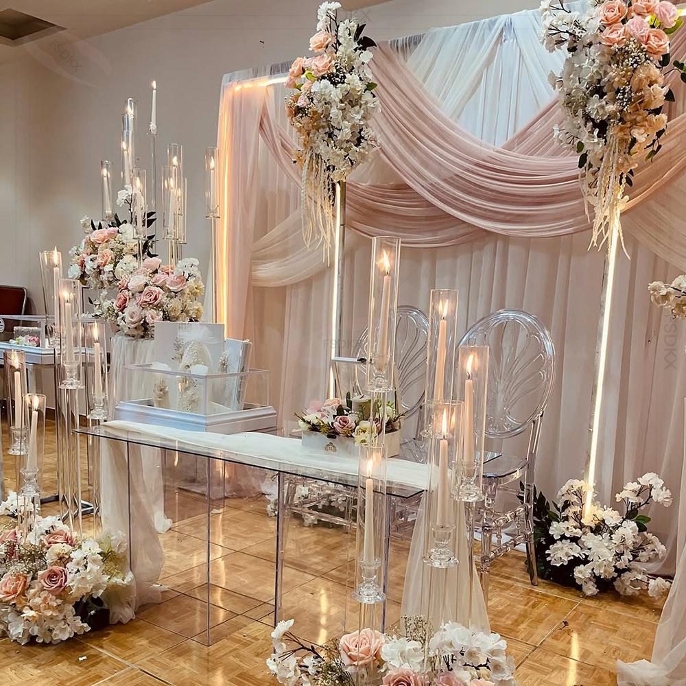 Wholesale Luxury Customized Me - Wedding Backdrop Curtain review and price