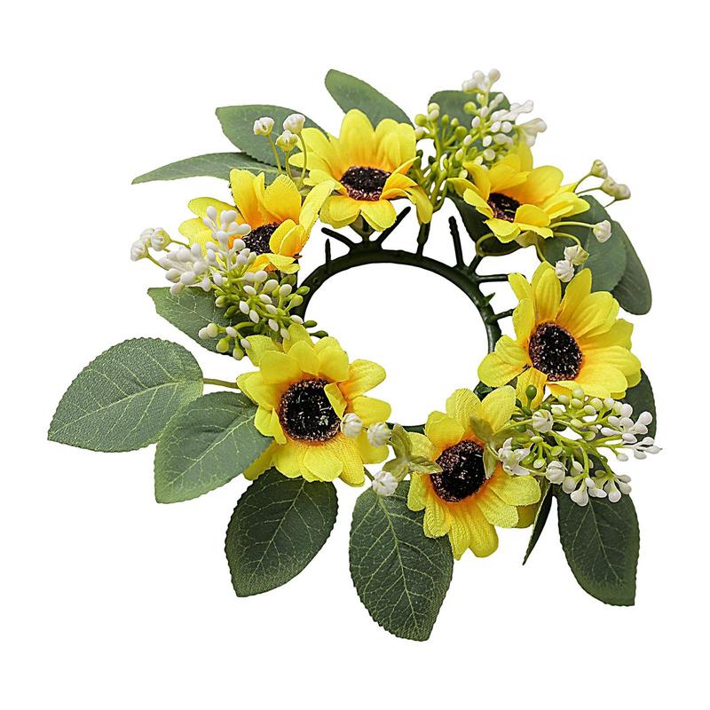 Artificial Sunflower Candle Ri - Unity Candle Set review and price