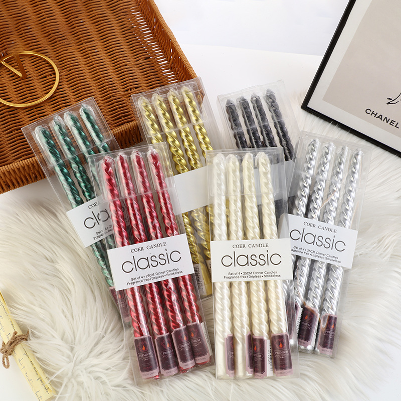 4pcs European-style Long-pole  - Unity Candle Set review and price