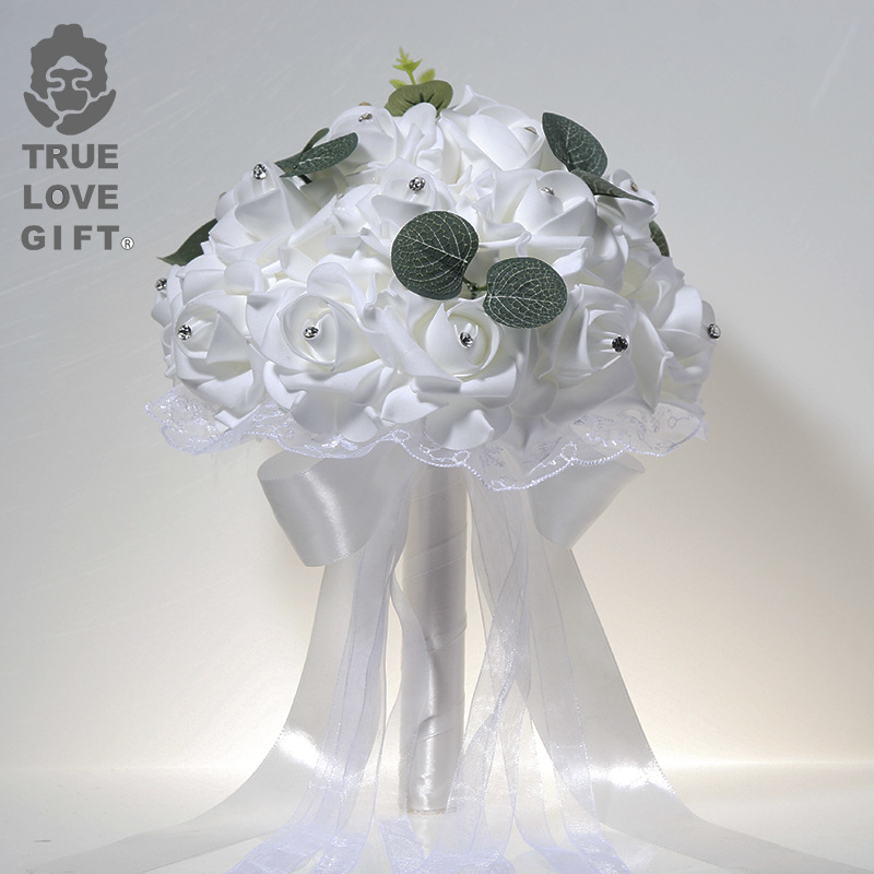 1 Pcs Wedding Hand Bouquet Bri - Wedding Ceremony Supply review and price