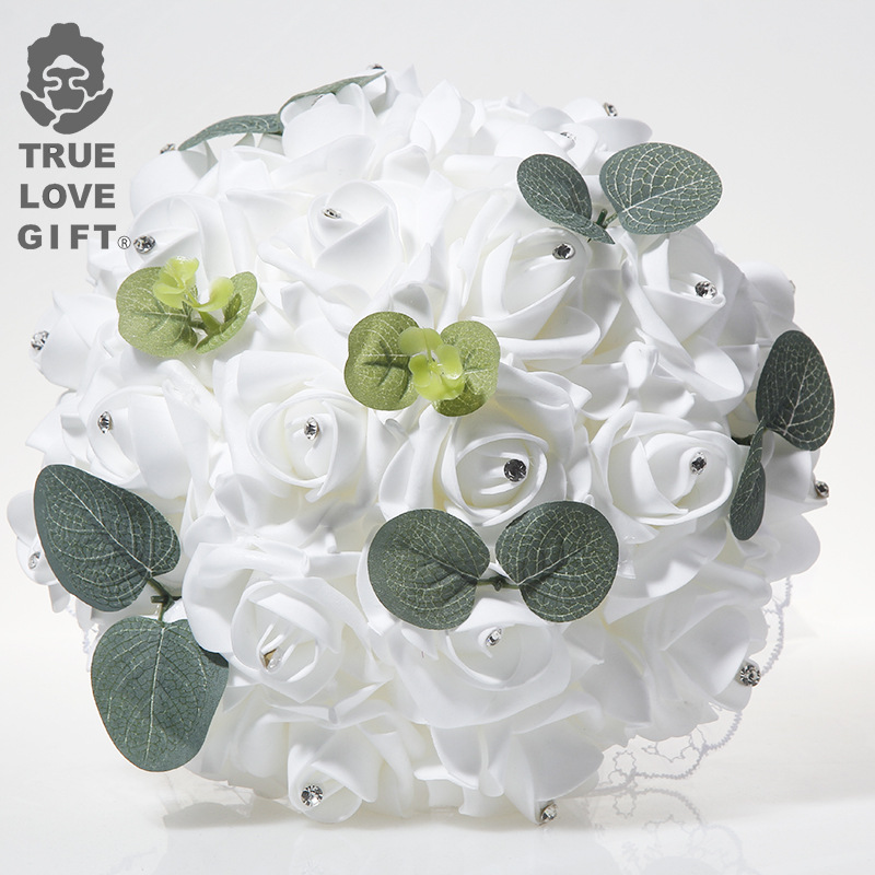 1 Pcs Wedding Hand Bouquet Bri - Wedding Ceremony Supply review and price
