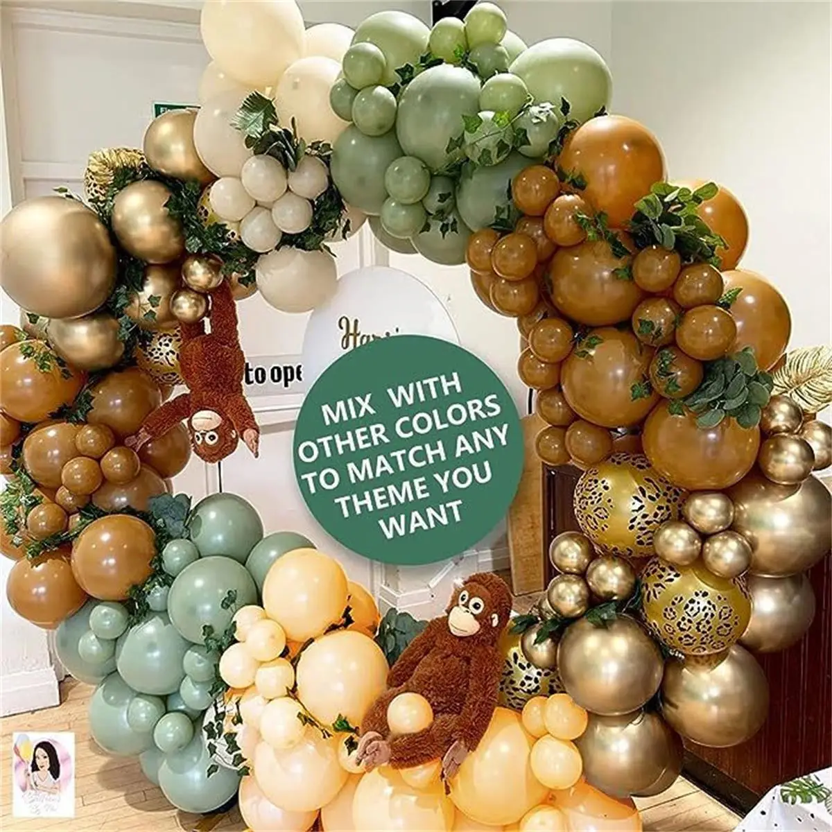 105Pcs Jungle Animal Balloon G - Wedding Zoo review and price