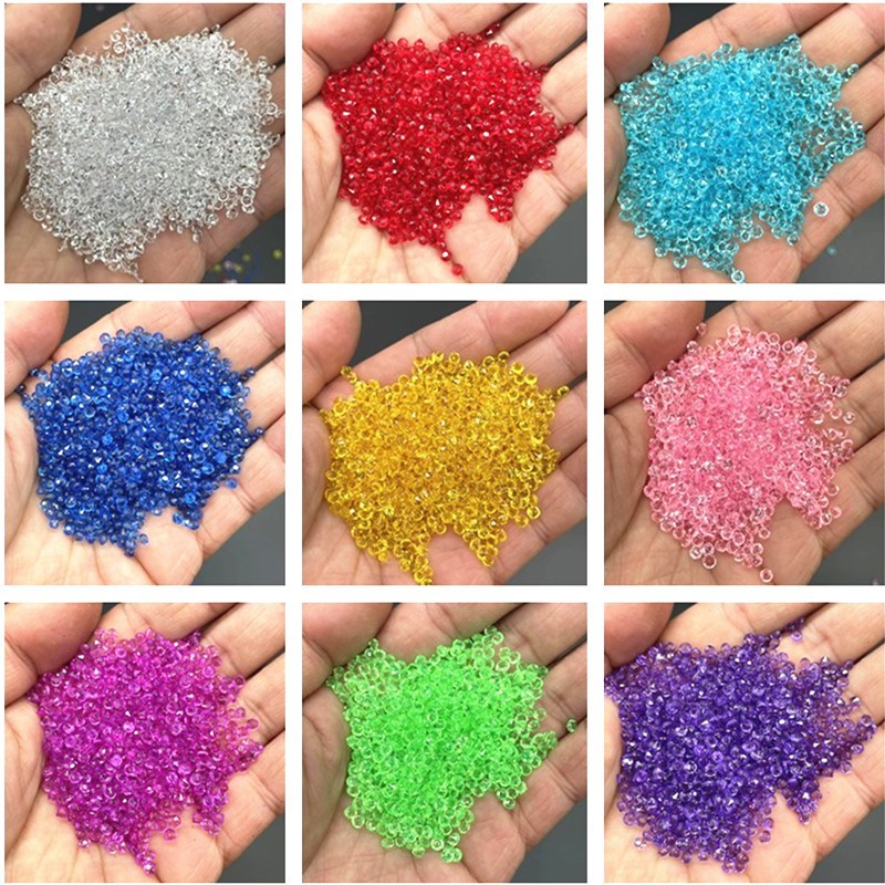 3000pcs Mini Crystal Faux Diam - Wedding Decoration Supply review and price
