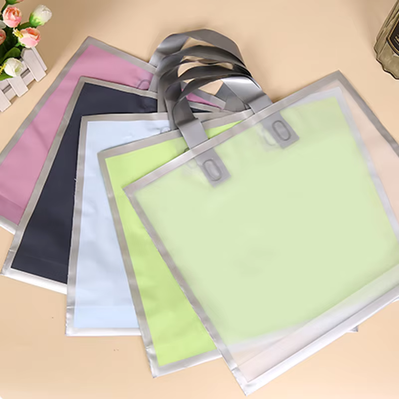 50Pcs Frosted hand shopping ba - The Wedding Supply Store review and price