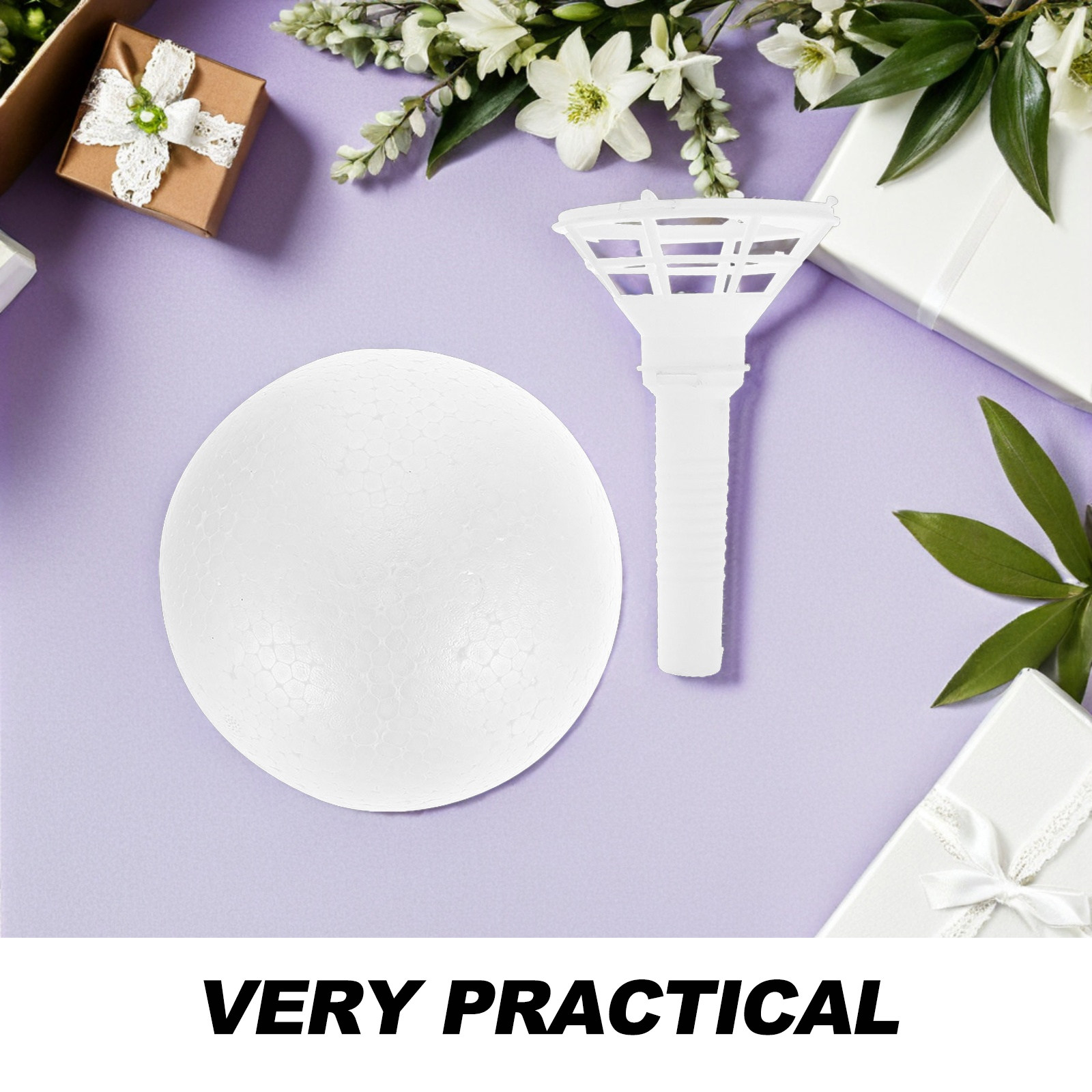 1Set Foam Bouquet Holder Brida - Wedding Decoration Supply review and price