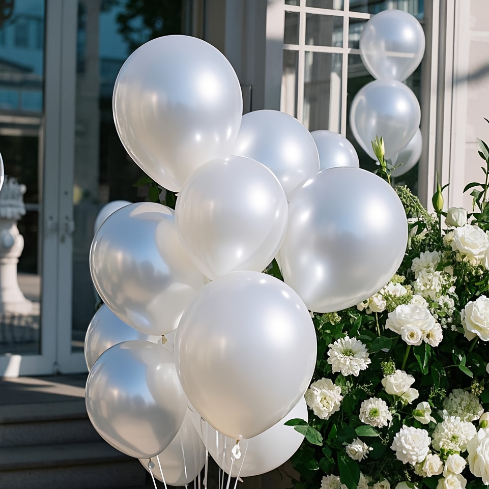 Pearl White Balloon Set, Suita - Wedding Ceremony Supply review and price