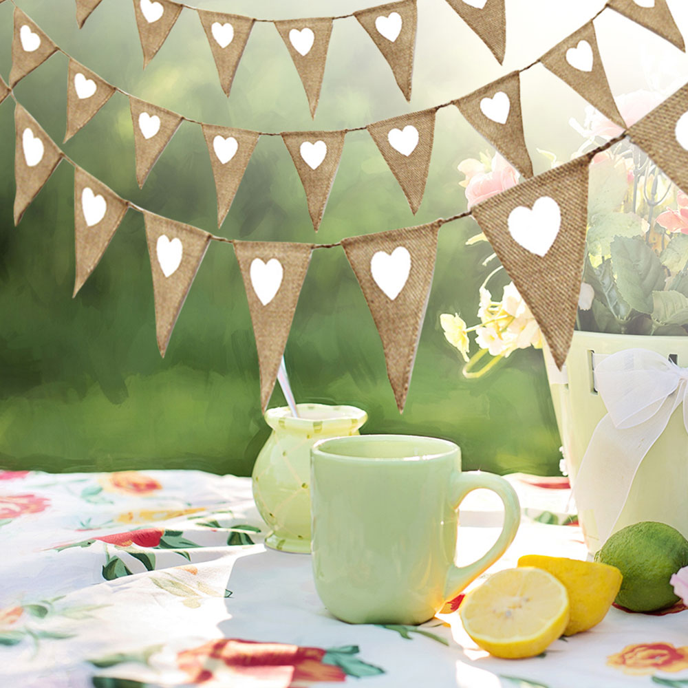 Vintage Banner Love Heart Rust - Wedding Ceremony Supply review and price