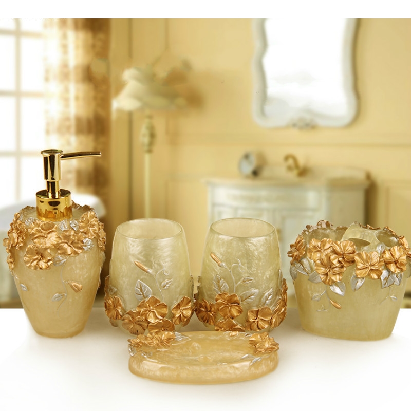European Style Emboss Resin Ba - Wedding Bathroom Supply Kit review and price