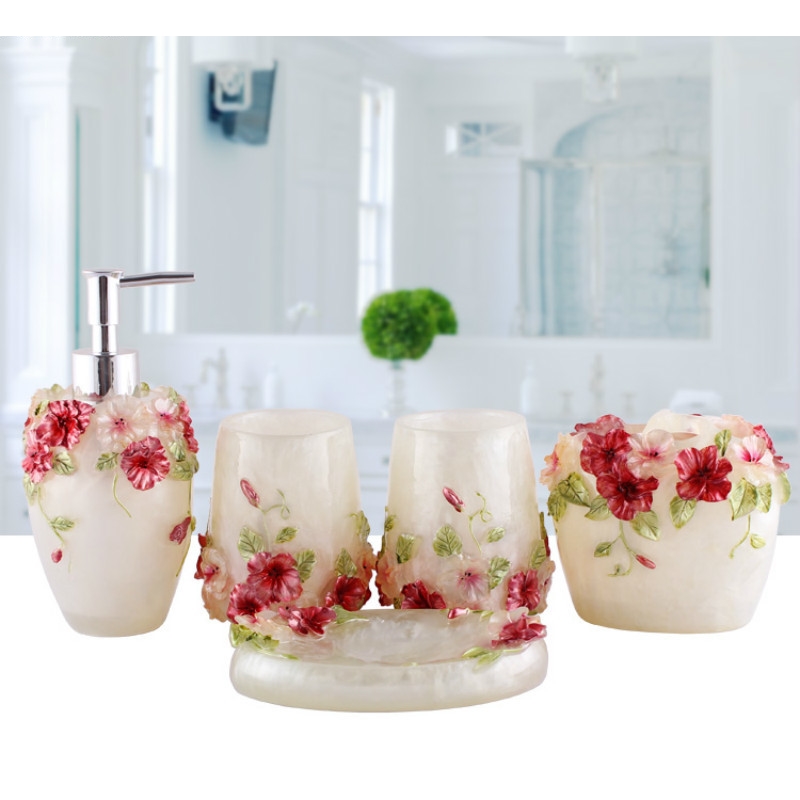 European Style Emboss Resin Ba - Wedding Bathroom Supply Kit review and price