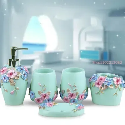 Bathroom Accessories Five-piec - Wedding Bathroom Supply Kit review and price