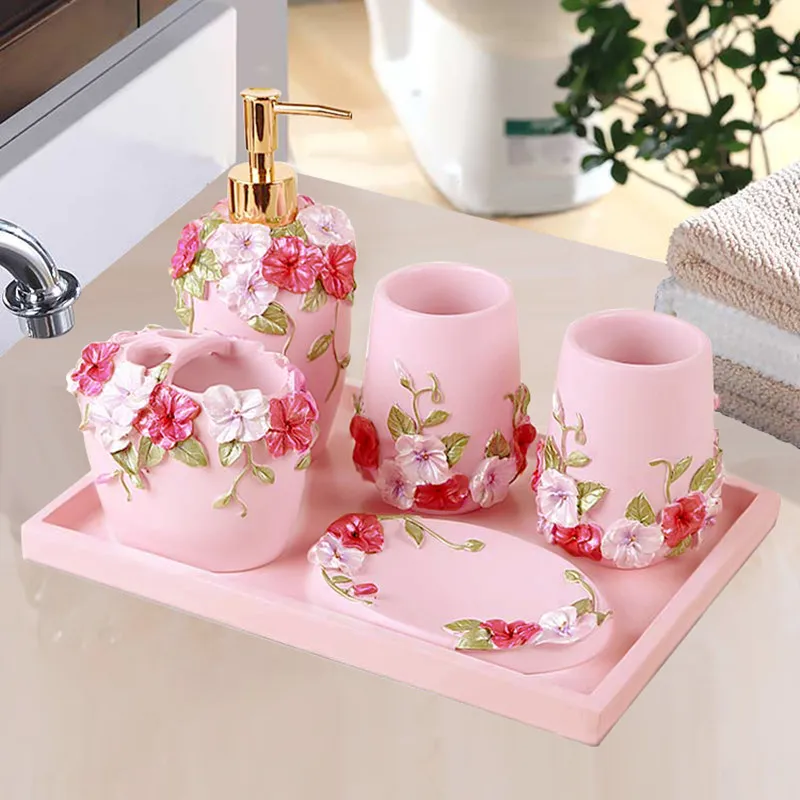 Five-piece Bathroom Set Europe - Wedding Bathroom Supply Kit review and price