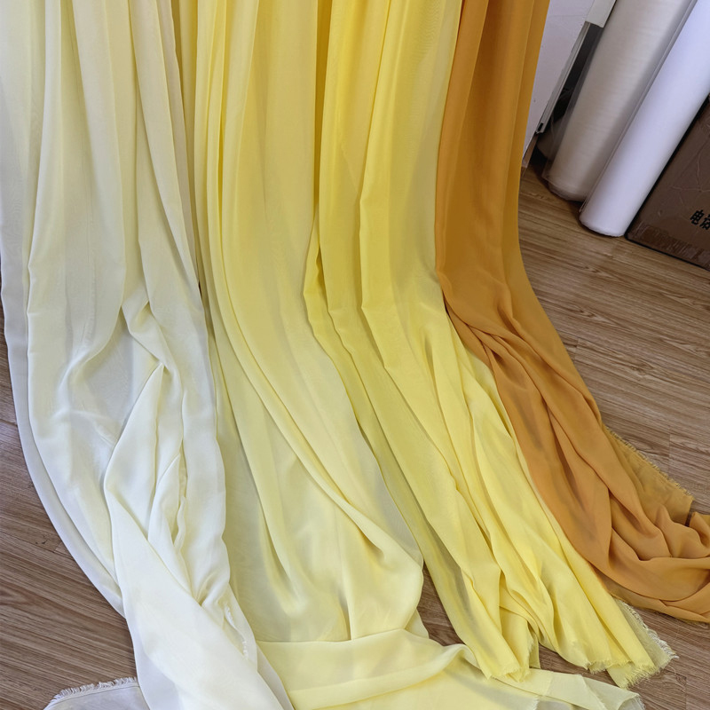 White Yellow Chiffon Fabric Br - Wedding Backdrop Curtain review and price