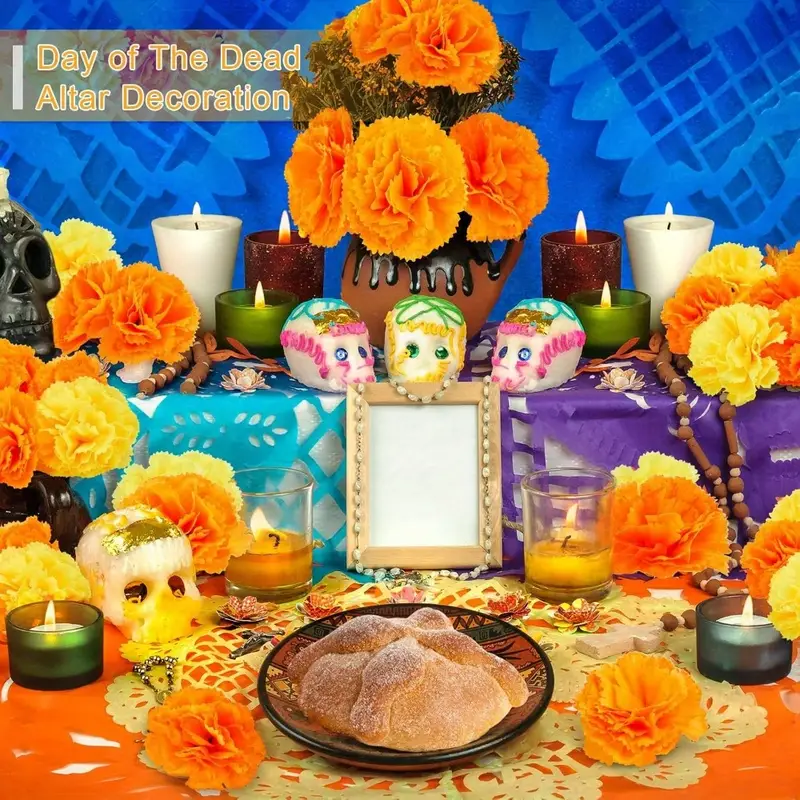 Artificial Carnation Marigold  - Indian Wedding Decor Supply review and price
