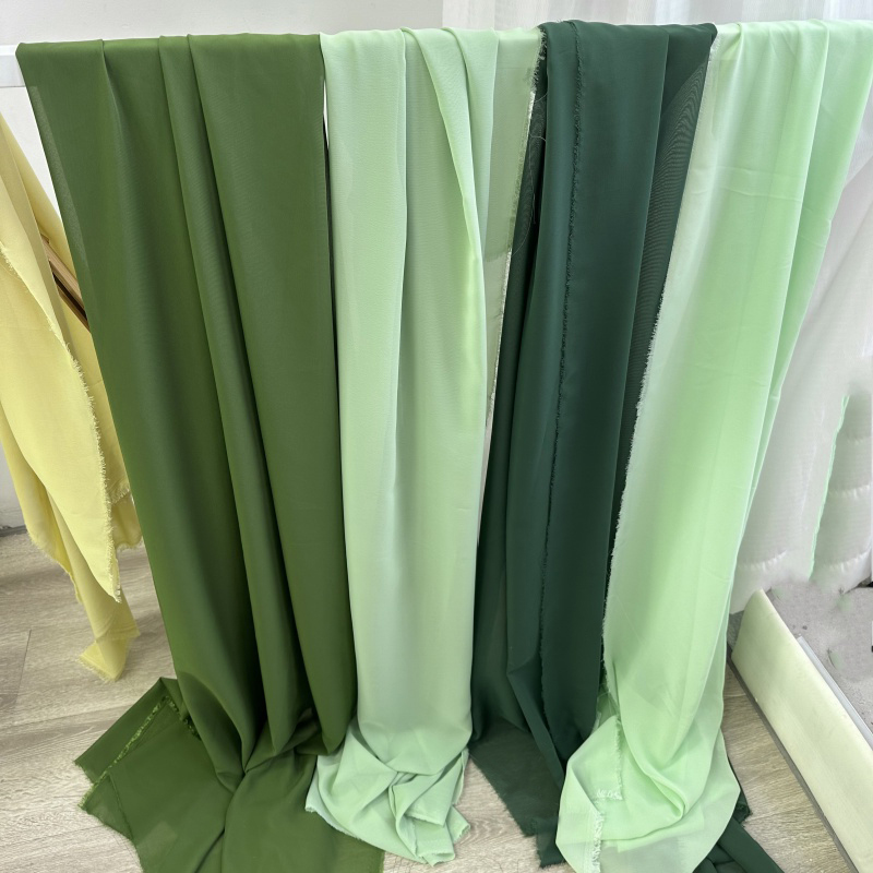 Olive Avocado Green Chiffon Fa - Wedding Backdrop Curtain review and price