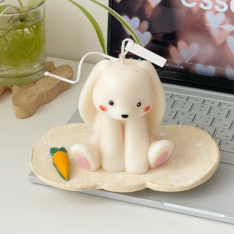 Sitting Rabbit Silicone Candle - Unity Candle Set review and price