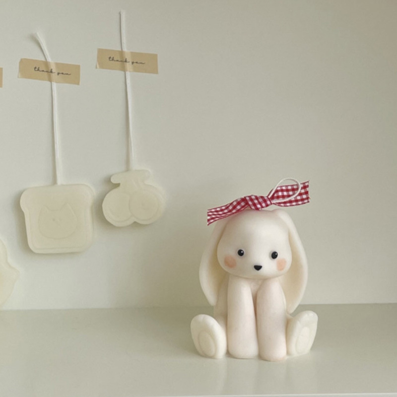 Sitting Rabbit Silicone Candle - Unity Candle Set review and price