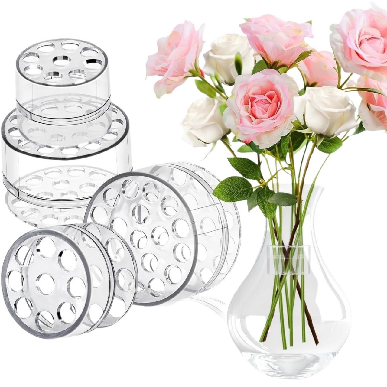 Spiral Ikebana Stem Holder for - Flower Girl Basket review and price