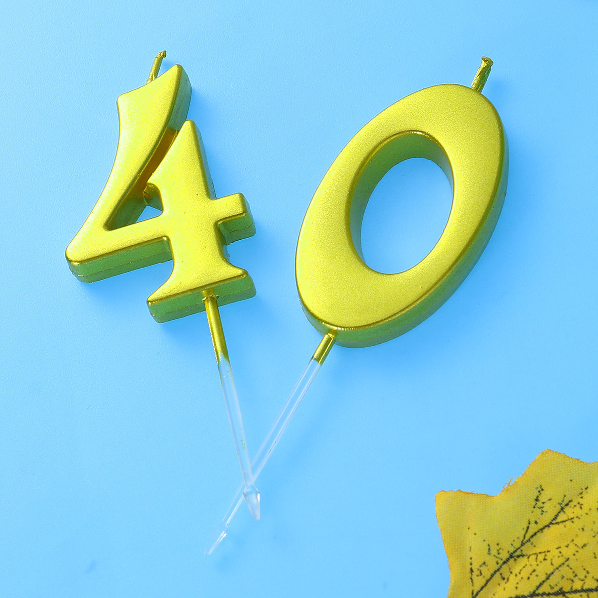 2Pcs 40 Birthday Number Candle - Unity Candle Set review and price
