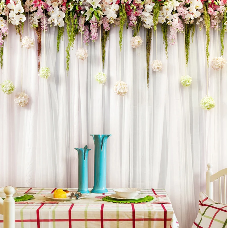 Custom Wall Cloth Fashion Flow - Wedding Backdrop Curtain review and price
