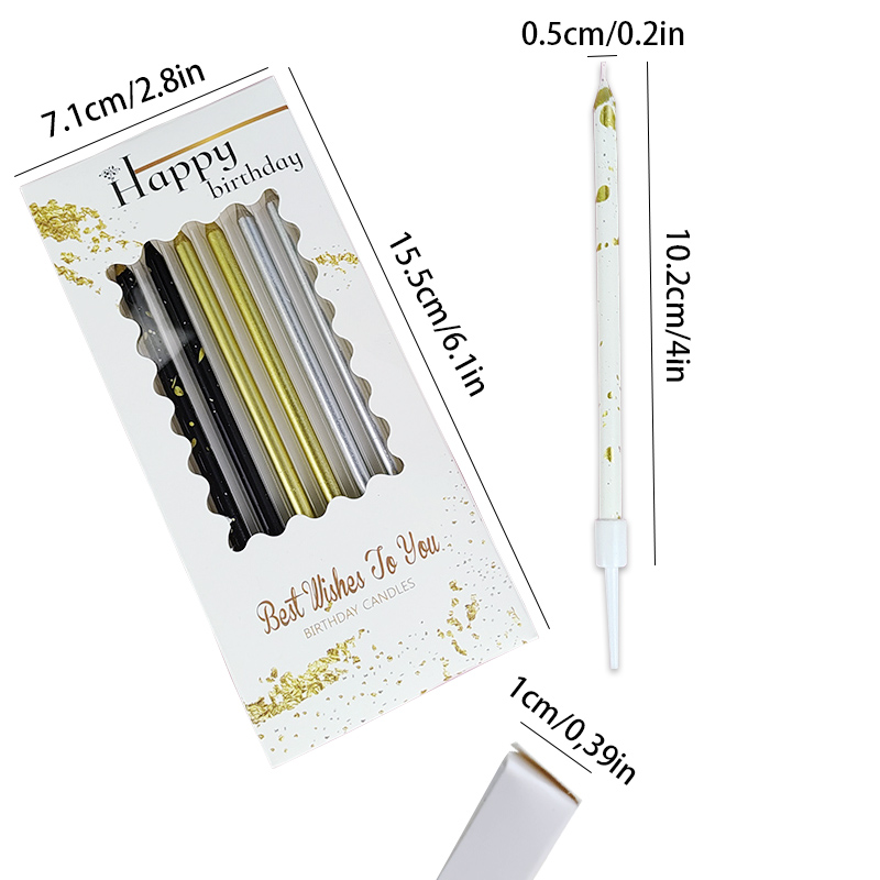 6 PCS Candles Happy Birthday C - Unity Candle Set review and price