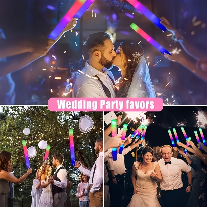 Reusable LED Foam Sticks Light - Wedding Power Supply review and price