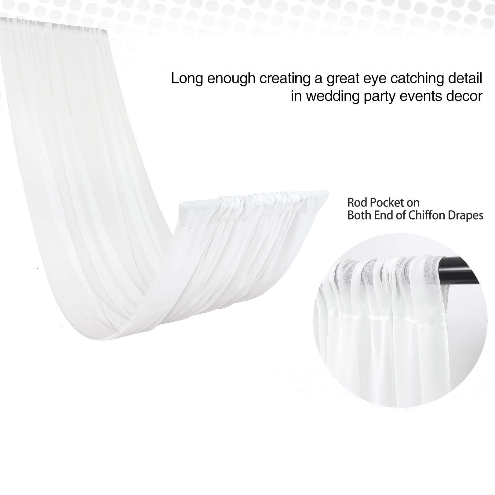 Wedding Arch Ceiling Drape Roo - Wedding Ceremony Supply review and price