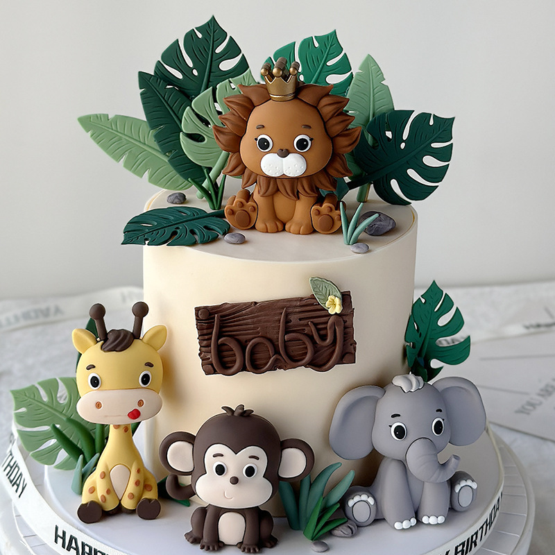 New Forest Jungle Animals Cake - Wedding Zoo review and price