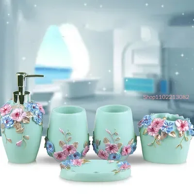 Bathroom Accessories Five-piec - Wedding Bathroom Supply Kit review and price