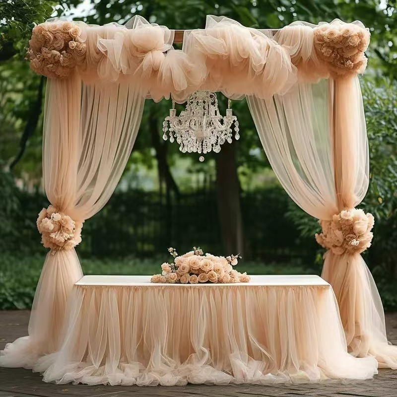 6 Meters Wedding Arch Drape Fa - Wedding Ceremony Supply review and price