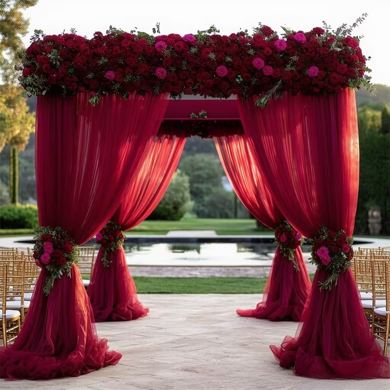 6 Meters Wedding Arch Drape Fa - Wedding Ceremony Supply review and price