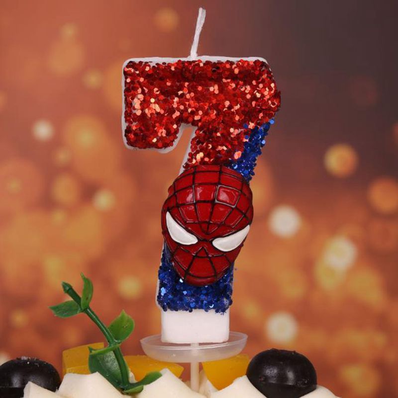 Spider-Man Digital Number Cand - Unity Candle Set review and price