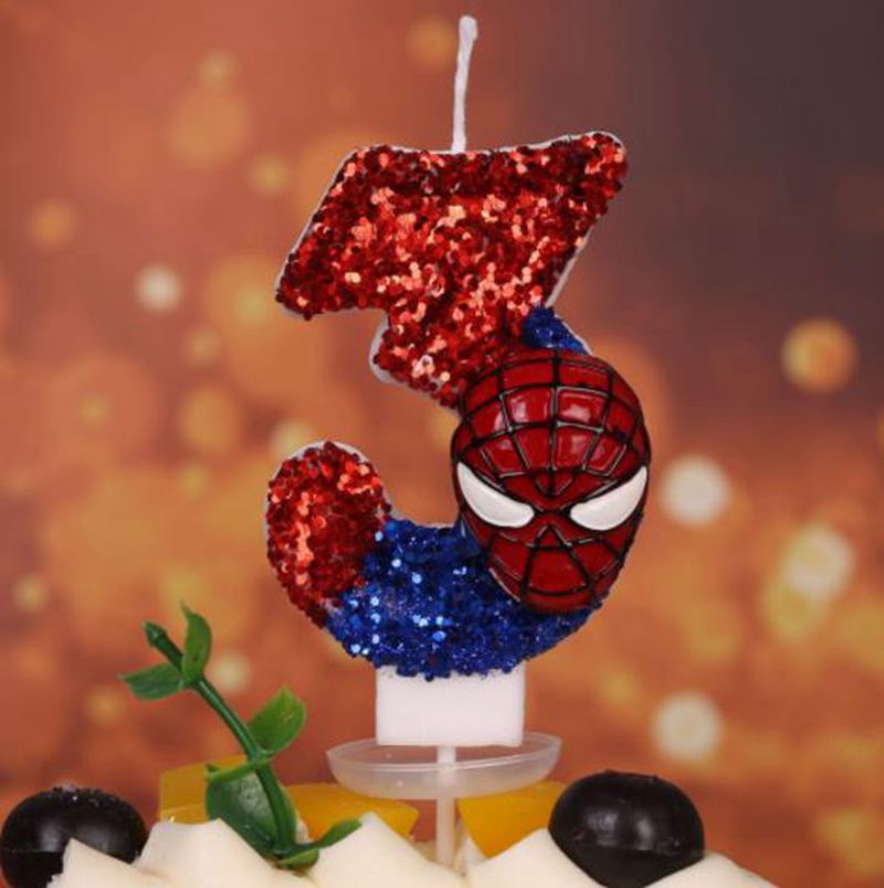 Spider-Man Digital Number Cand - Unity Candle Set review and price