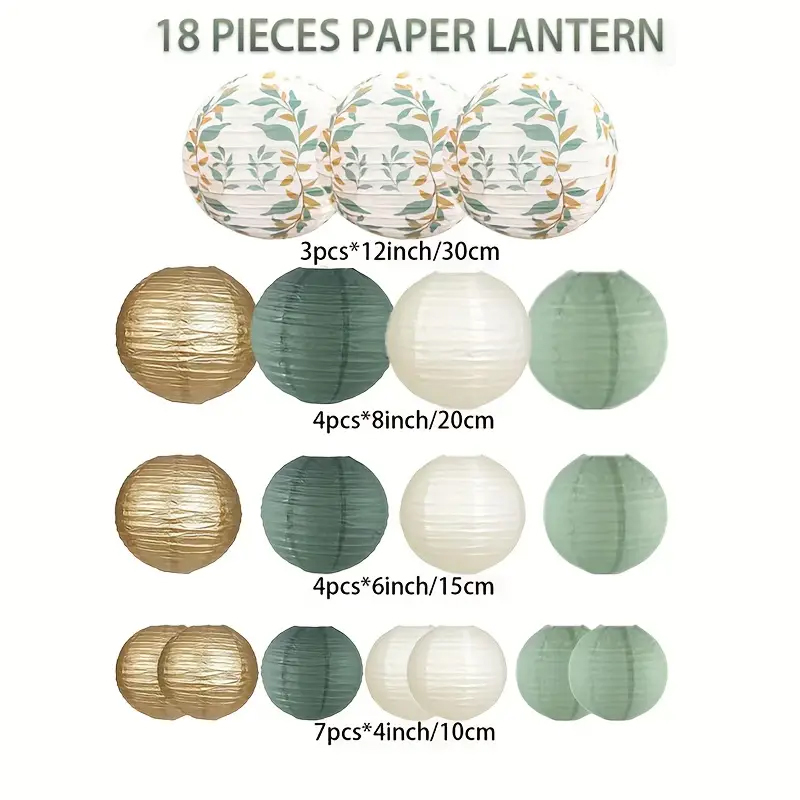 18-Piece Green Series Sage Gol - Wedding Ceremony Supply review and price