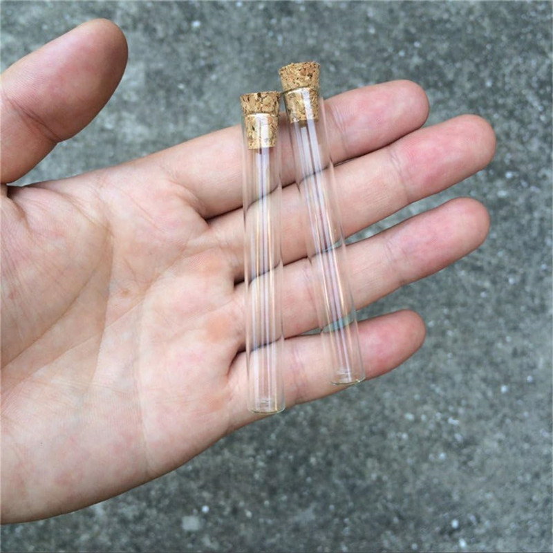 200pcs 10x75mm Transparent Gla - Wedding Zoo review and price