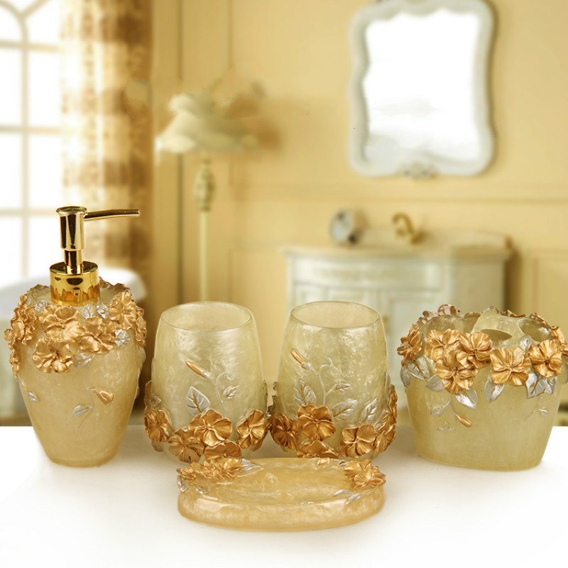 European Style Emboss Resin Ba - Wedding Bathroom Supply Kit review and price