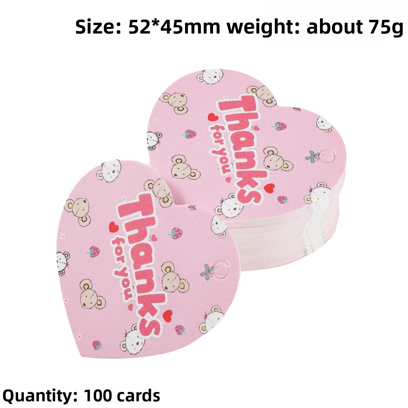 100pcs Thank You Gift Tags Car - Wedding Decoration Supply review and price