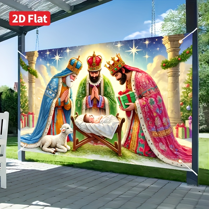 2D flat banner, 1 piece, Three - Wedding Power Supply review and price