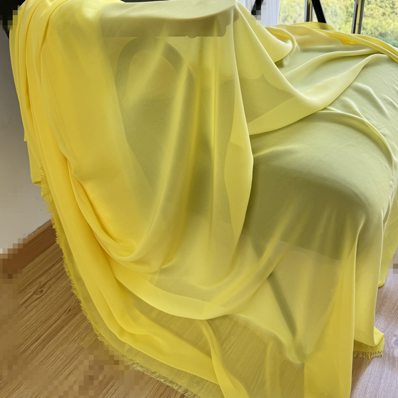 Yellow Orange Chiffon Fabric B - Wedding Backdrop Curtain review and price