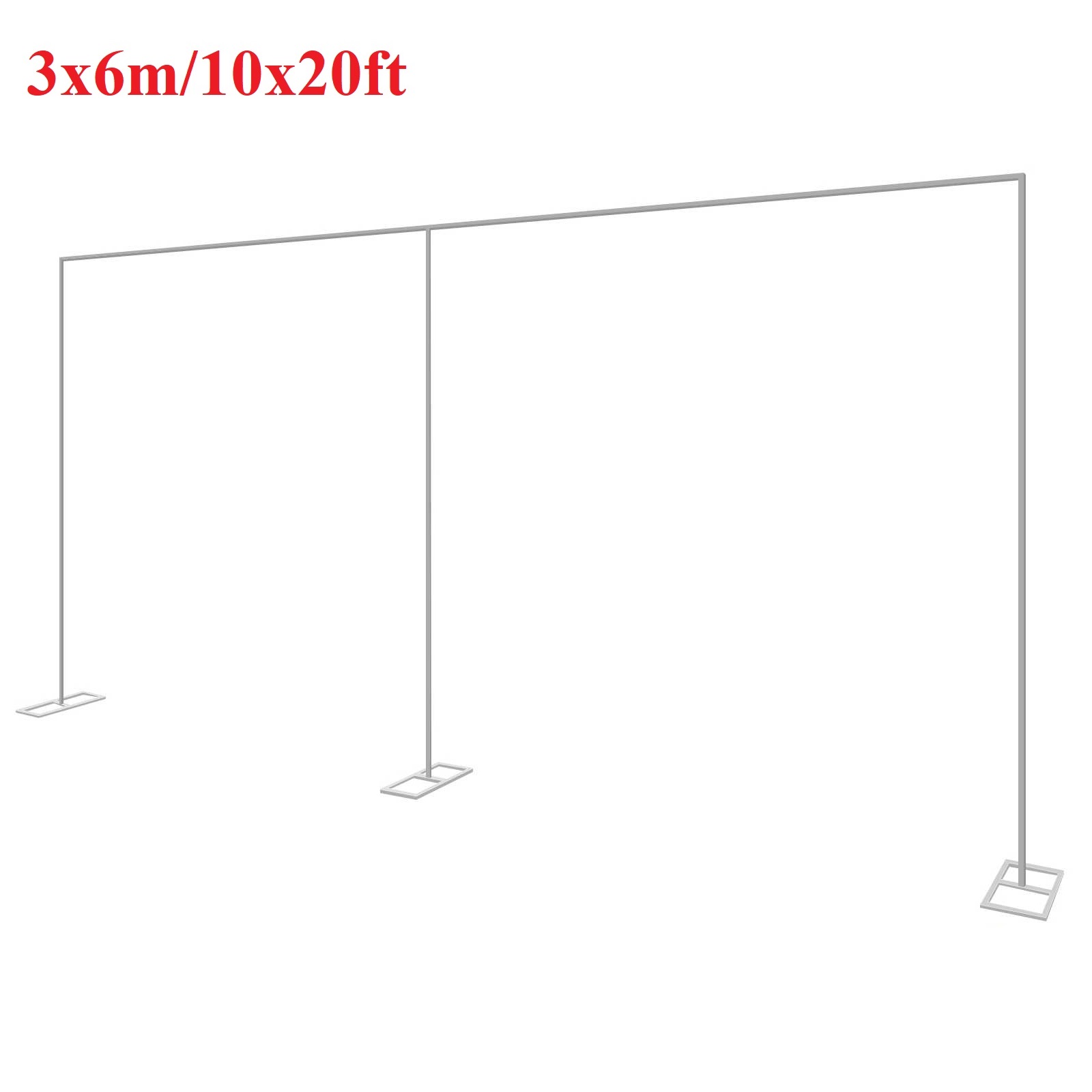 3x6m/10x20ft Metal Wedding Arc - Wedding Backdrop Curtain review and price