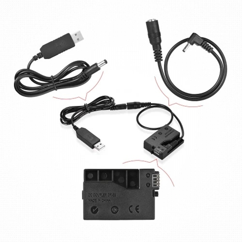 DR-E8 Dummy Battery With DC Po - Wedding Power Supply review and price