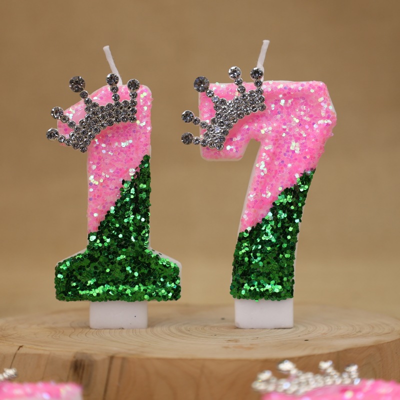Sparkling Light Green Princess - Unity Candle Set review and price