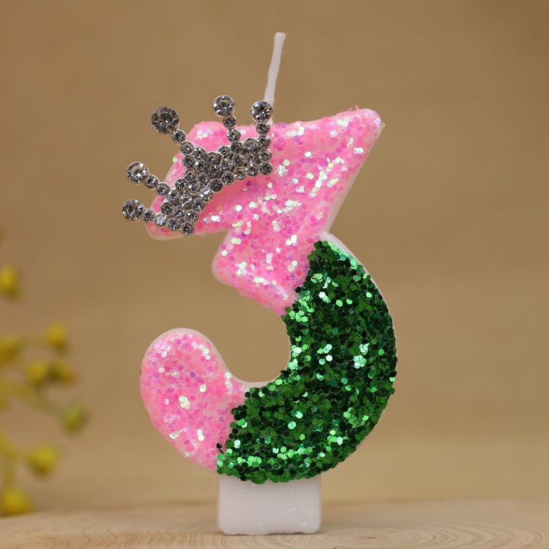 Sparkling Light Green Princess - Unity Candle Set review and price