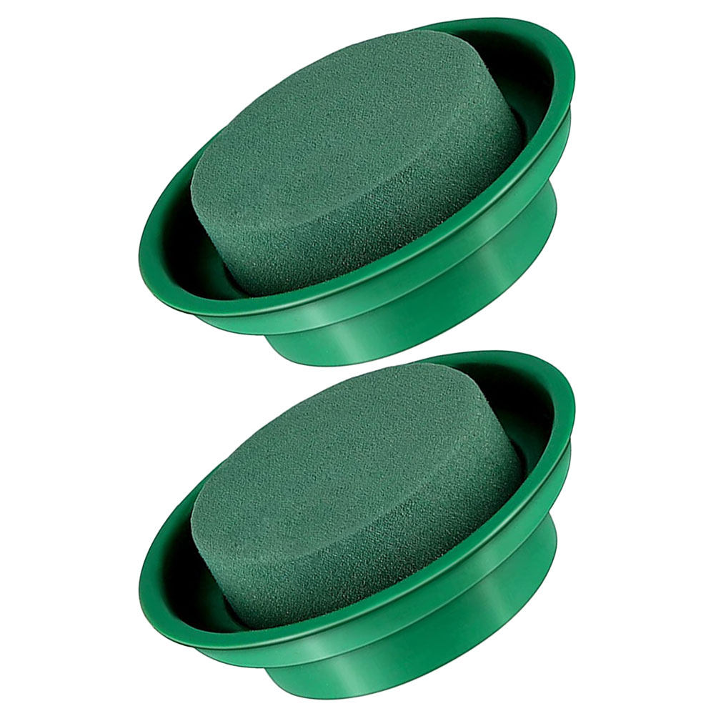 2Pcs Round Floral Mud Floral A - Wedding Supply Decor review and price