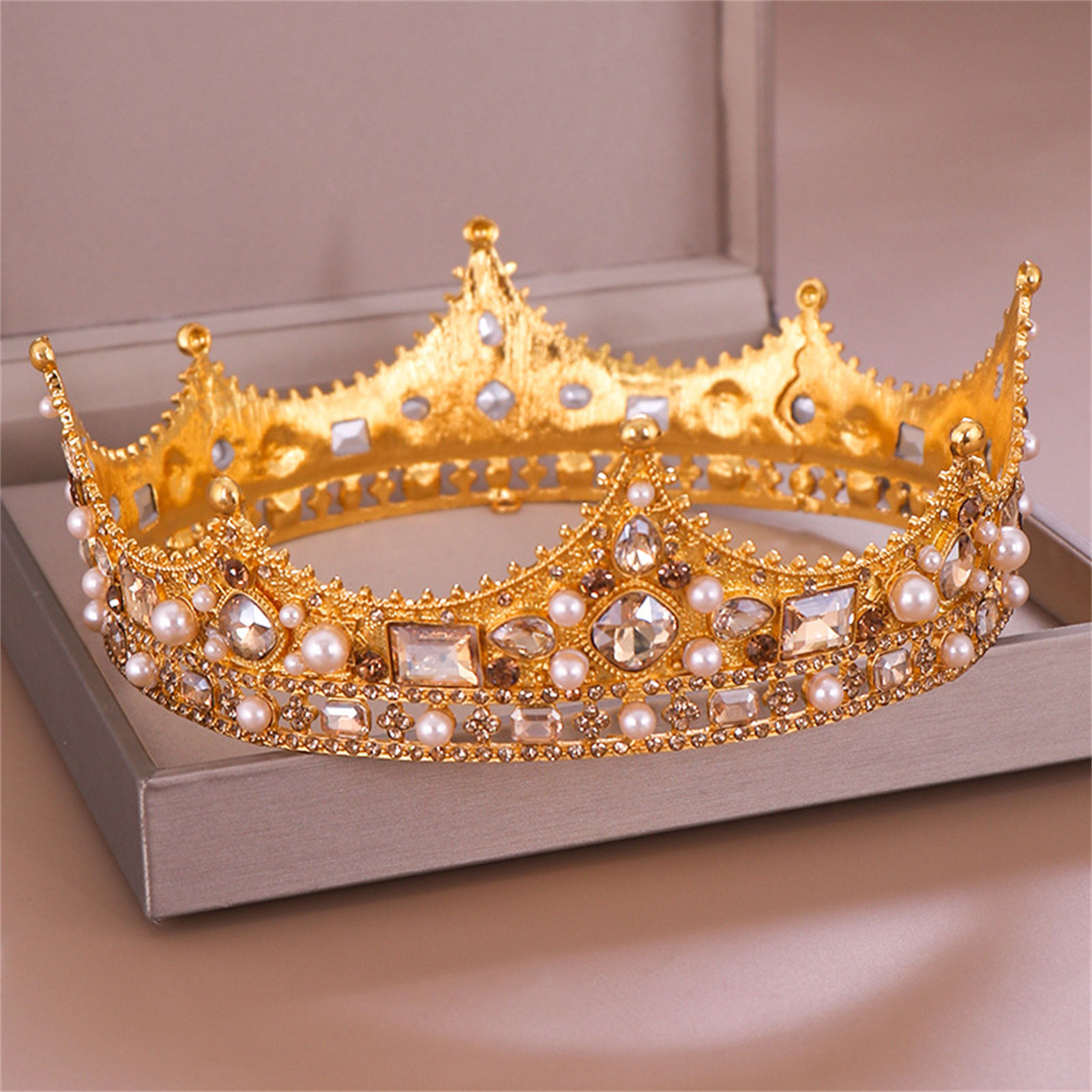 Bridal Crown Rhinestone Tiara  - Wedding Decoration Supply review and price