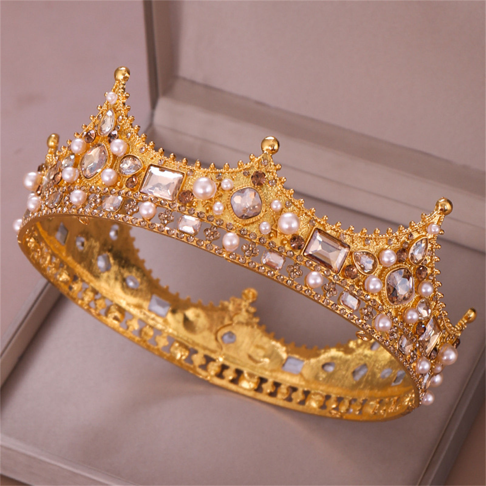 Bridal Crown Rhinestone Tiara  - Wedding Decoration Supply review and price
