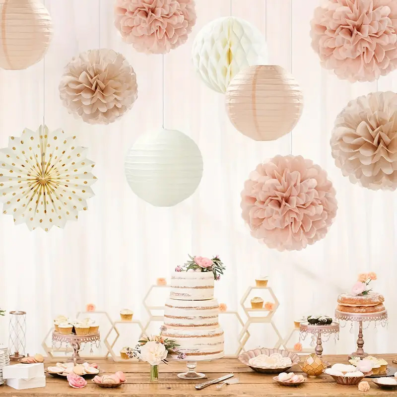 11Pcs Champagne Gold and Beige - Wedding Ceremony Supply review and price