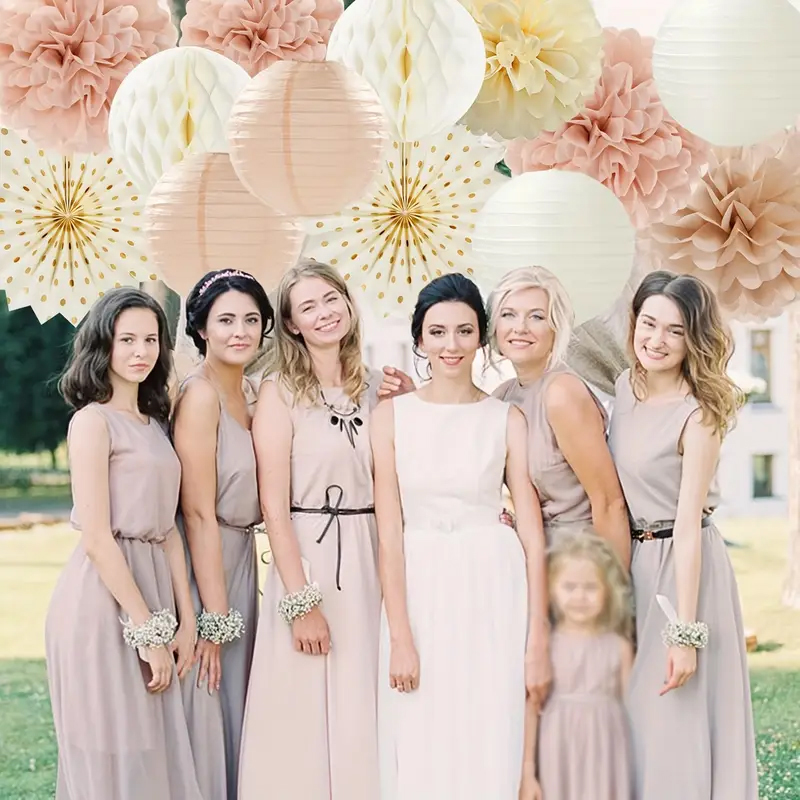11Pcs Champagne Gold and Beige - Wedding Ceremony Supply review and price